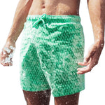 Color Changing Swim Shorts for Boys 12 15 Bathing Suit 2020 Quick Dry Beach Swimming Trunks Water Hot Discoloration Board Shorts