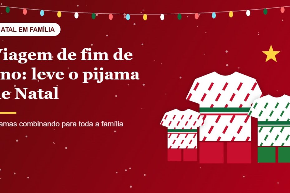 Viagem de fim de ano em família: o que não pode faltar na mala (inclusive o pijama de Natal)